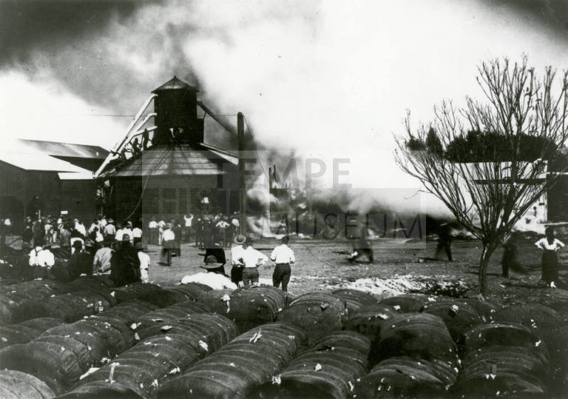 Tempe Cotton Exchange Fire