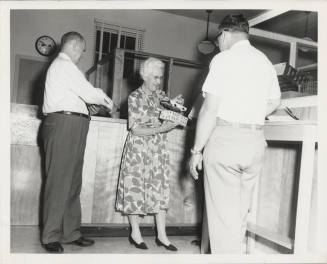 Presentation to Edna M. Barbre