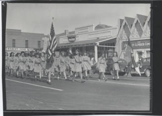 Girl Scouts Troop 8 in Parade