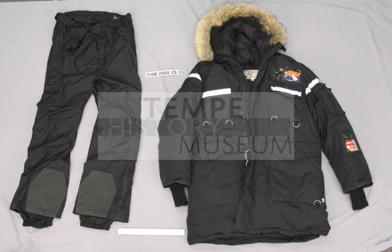 Chuck King's musher suit - hooded jacket and pants