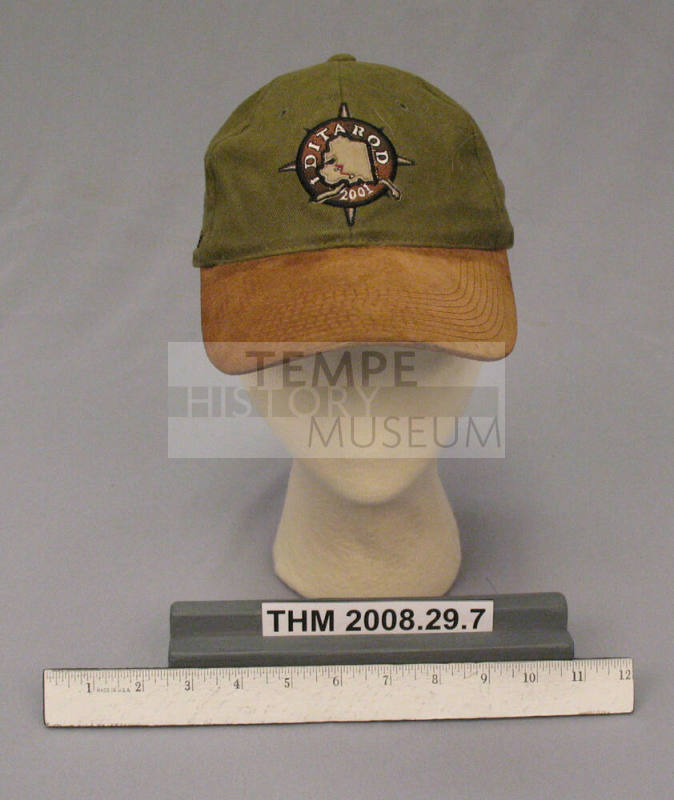 Chuck King's official Iditarod musher 2001 cap