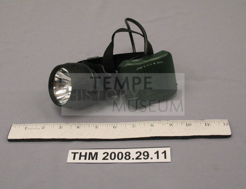 Chuck King's musher's headlight