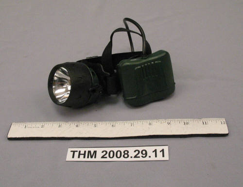 Chuck King's musher's headlight