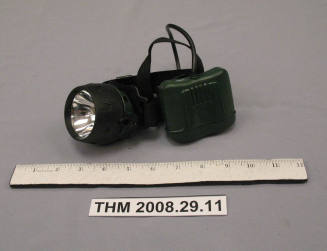 Chuck King's musher's headlight