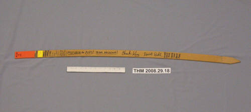 Iditarod mile marker stake, mile 1