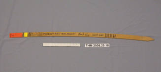 Iditarod mile marker stake, mile 1