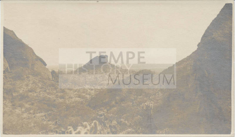 Rock Formation in Desert Tempe