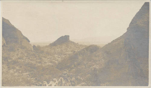 Rock Formation in Desert Tempe