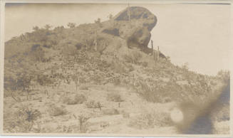 View of a Rock Formation in Desert Tempe