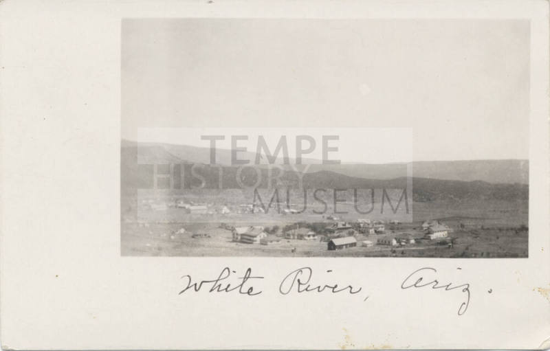 Distance View of White River, AZ