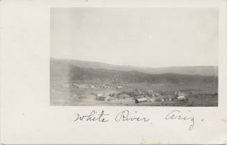 Distance View of White River, AZ