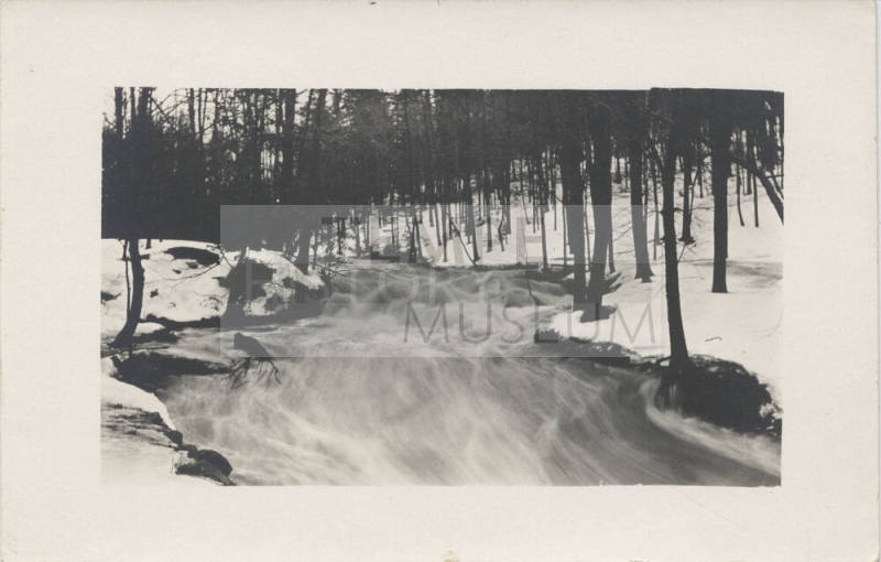 View of Stream by Shelburne, Mass