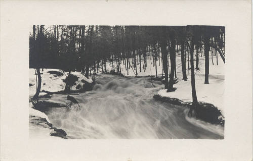 View of Stream by Shelburne, Mass