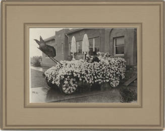 Parade Float of Automobile with Flowers