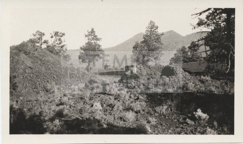 View of Sunset Crater Near Flagstaff,AZ