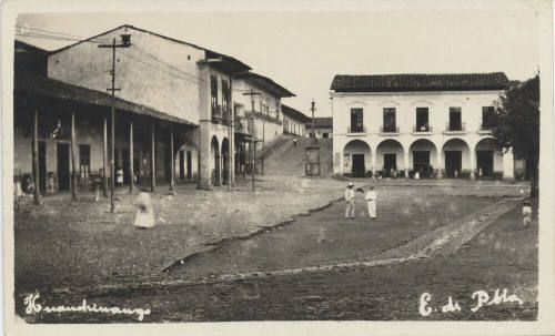 View of a Tomb in Mexico