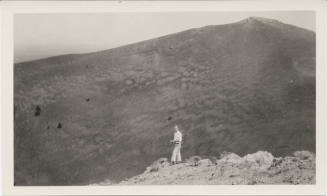 Charles Woolf Near Edge of Sunset Crater, AZ