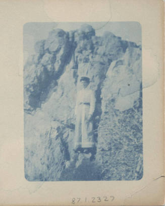 Unidentified Women Standing in Landscape