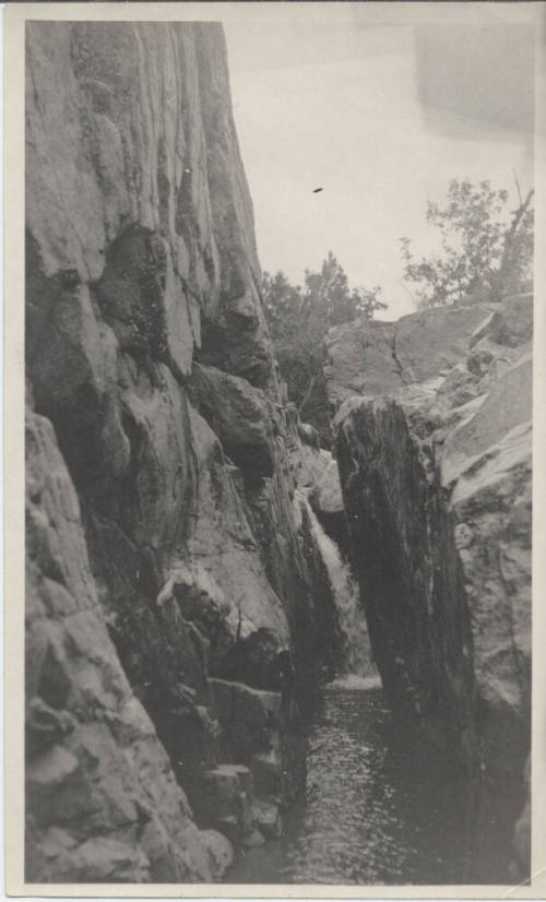 Waterfall at Brown Faills Prescott, AZ