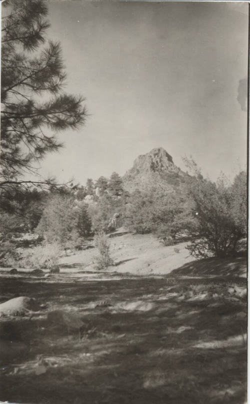 Morning View of Thumb Butte, AZ
