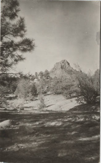 Morning View of Thumb Butte, AZ