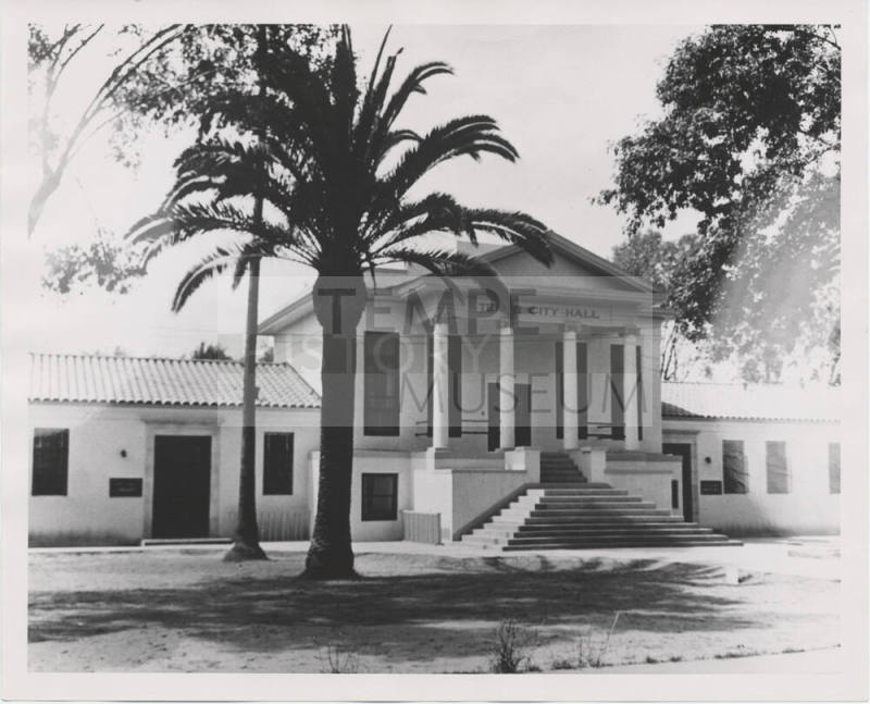 Exterior View of Old City Hall on 5th St