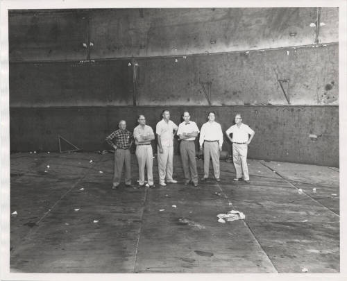 6 Men in Water Tank on Tempe Butte