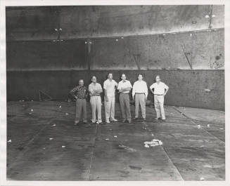 6 Men in Water Tank on Tempe Butte