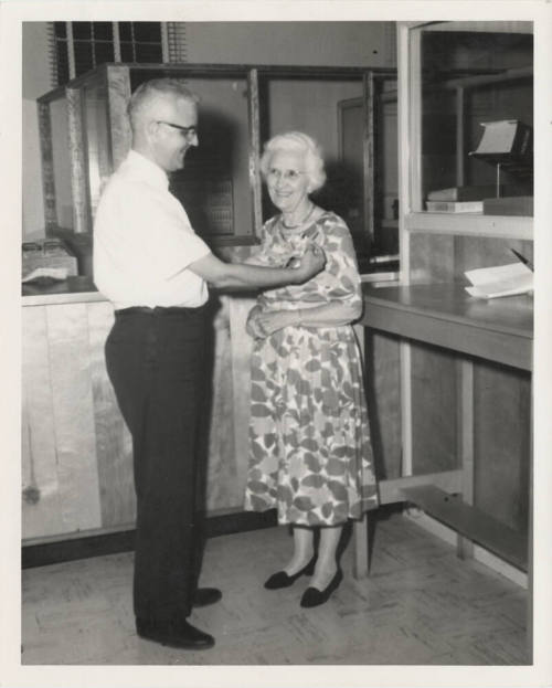 Photo of Dr. Ross Rice and Edna Barbre