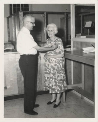 Photo of Dr. Ross Rice and Edna Barbre
