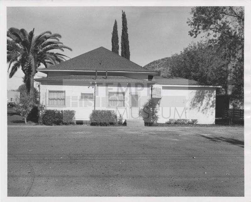 Exterior Side View of Old Tempe Library