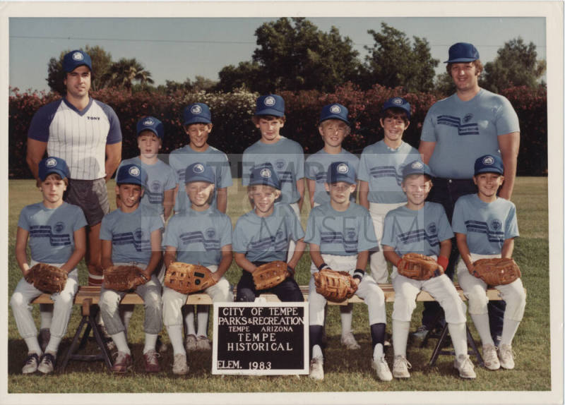 Tempe Historical-Little League Team