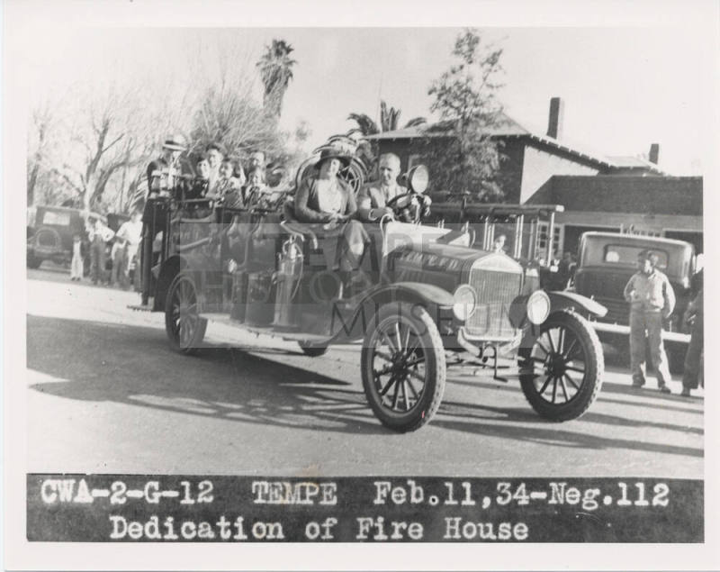 Tempe Fire House Building Dedication