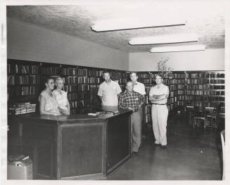 Interior View of Old Tempe City Library