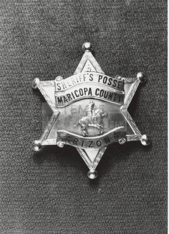 Sheriff's Posse Badge - Maricopa County
