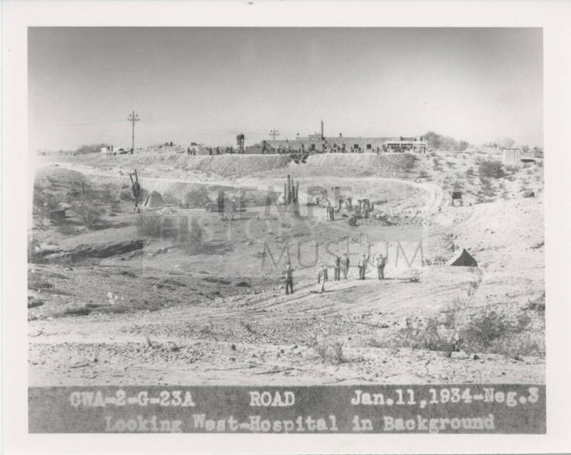 Cwa-Project-Arizona State Tuberculosis Sanitarium (aka Arizona State Welfare Sanitarium) in Background.