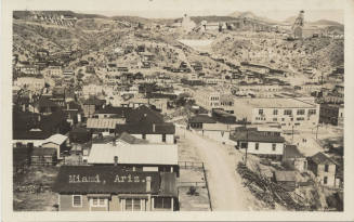Copper Smelter and Town of Miami,Arizona