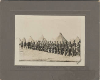 Company A, 3rd Regiment, National Guard Camp at Nevada, Missouri