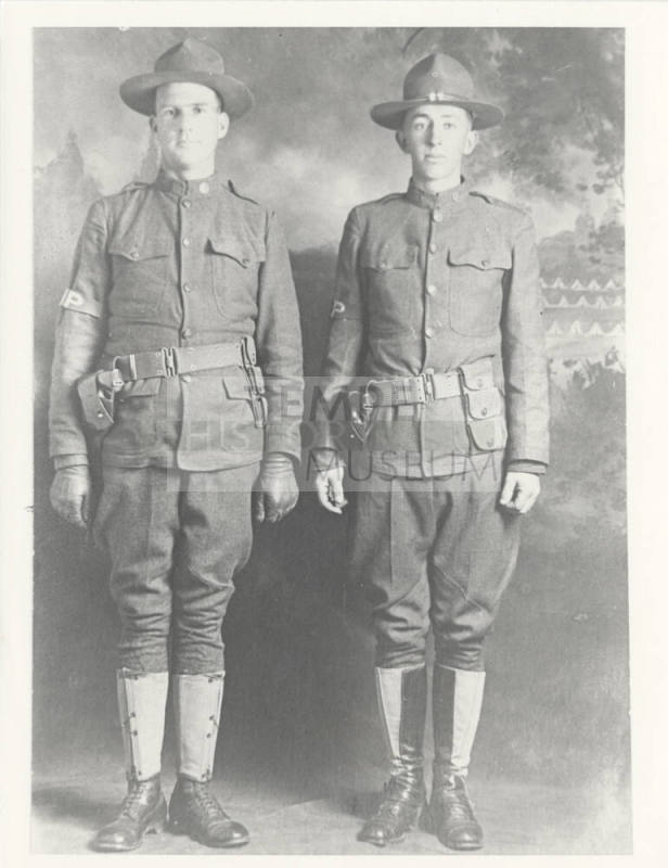 Soldiers in Military Police Uniforms