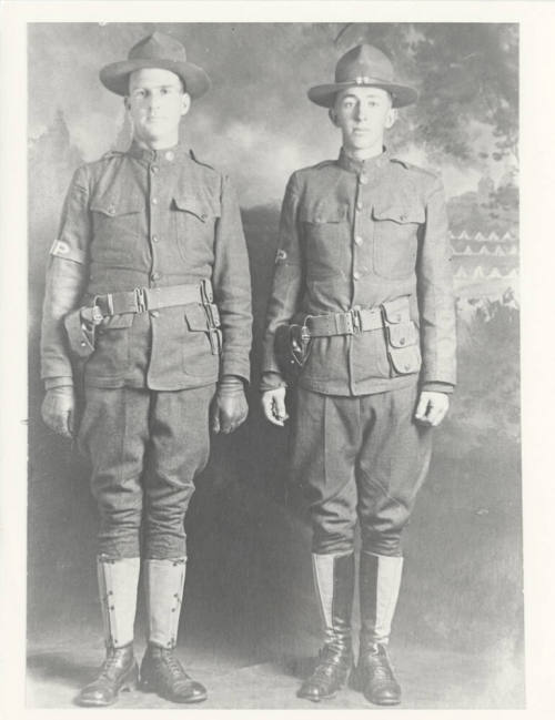 Soldiers in Military Police Uniforms