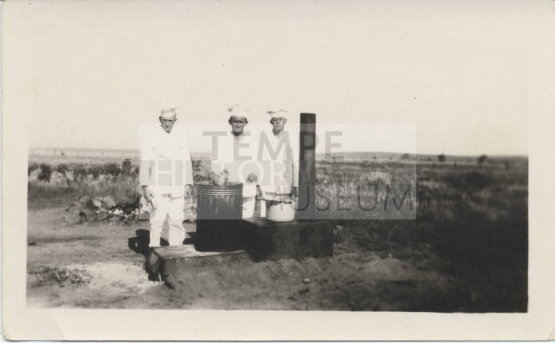 Cooks and Equipment-National Guard Camp