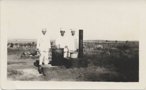 Cooks and Equipment-National Guard Camp