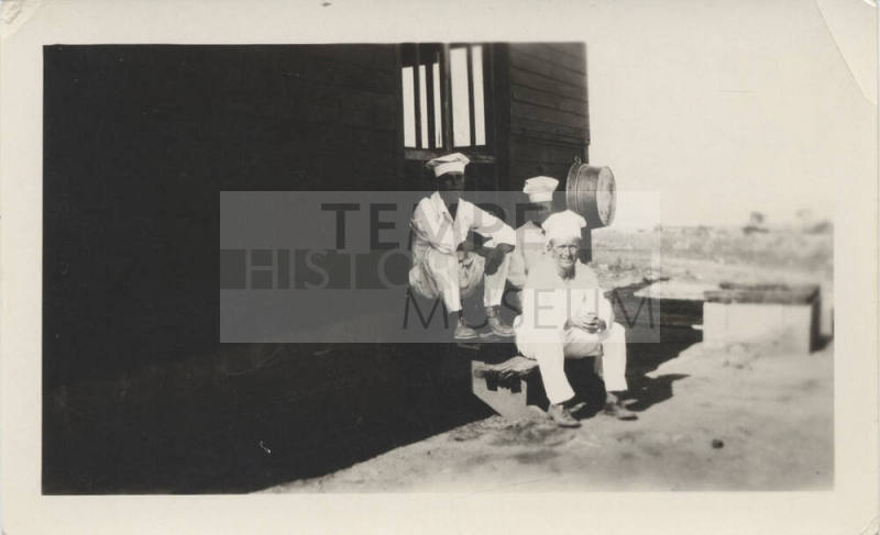 Photo of Cooks at National Guard Camp