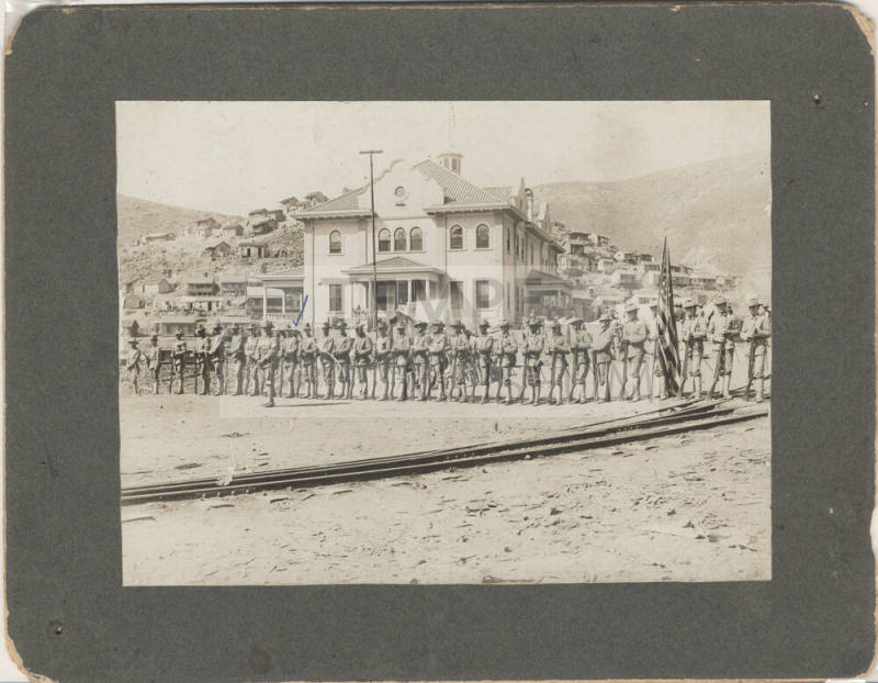 National Guard Patrol at Clifton - Morenci