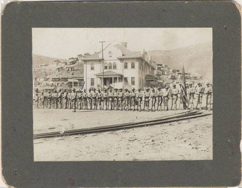 National Guard Patrol at Clifton - Morenci
