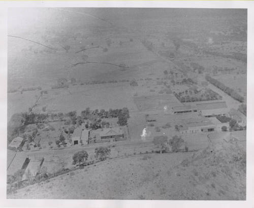 Photograph, Hayden Mill and Casa Vieja from Tempe Butte