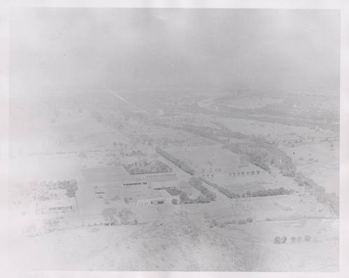 Photograph, Hayden Mill and Casa Vieja from Tempe Butte