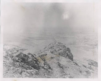 Photograph, looking east from Tempe Butte