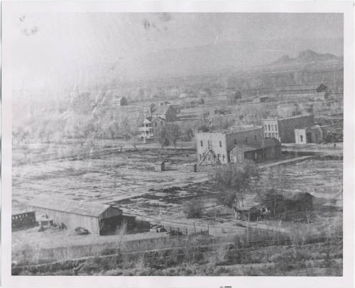 Photograph, Black and White--8 x 10 inches, Barn/other buildings