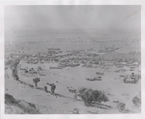 Photograph, San Pablo barrio from Tempe Butte